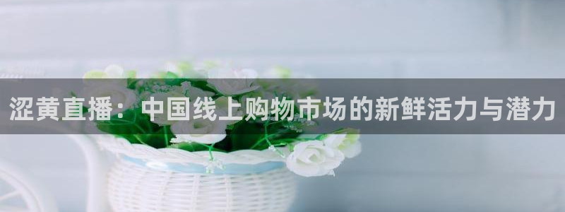 nba球神直播：涩黄直播：中国线上购物市场的新鲜活力与潜力